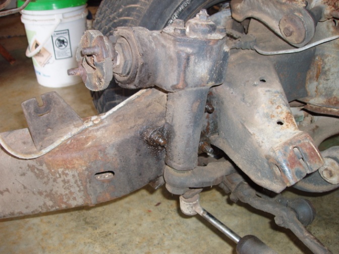 1968 Corvette Steering Box Removal